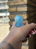 HQ sphere + Donut (3) Aqaumarine