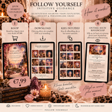 Follow Yourself — Intuitive Guidance | 30 Intuïtieve Kaarten