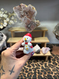 Kerst poppetjes van witte jade
