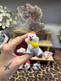 Kerst poppetjes van witte jade