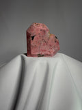 Faceted Heart – Rhodonite