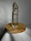High-quality crackle Smoky Quartz towers