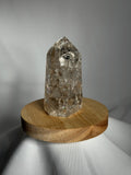 High-quality crackle Smoky Quartz towers