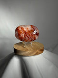 Fire Quartz palm stone