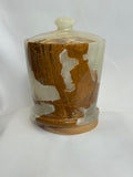 Tealight candle Aragonite