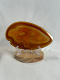 Agate slabs