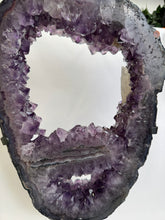 Amethyst Portal with Calcite Point – One of a Kind