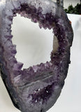 Amethyst Portal with Calcite Point – One of a Kind