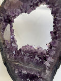 Amethyst Portal with Calcite Point – One of a Kind