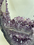 Amethyst Portal with Calcite Point – One of a Kind