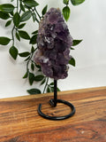 Amethyst on stand – E quality