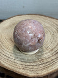 Roze amethist bol – Ø 6,5 cm