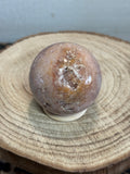 Roze amethist bol – Ø 6,5 cm