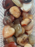 Hearts agate/carneool