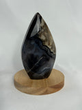 Volcanic Agate freeform flame