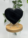 Black Obsidian heart